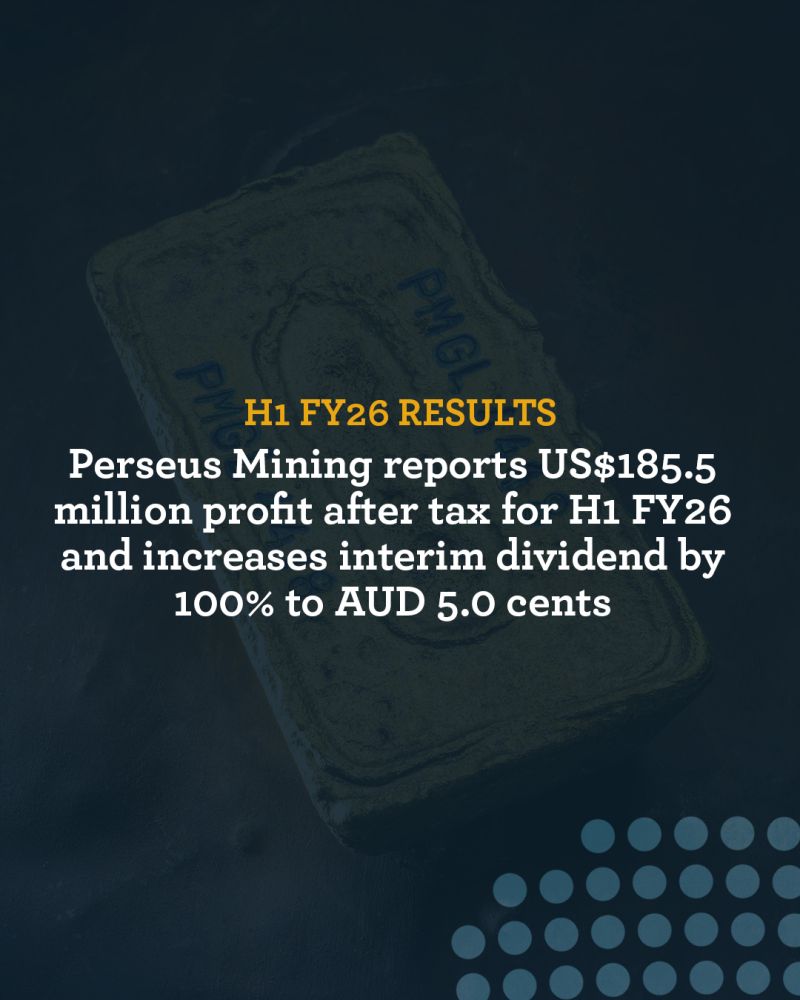 Image for the Tweet beginning: Perseus has reported strong H1