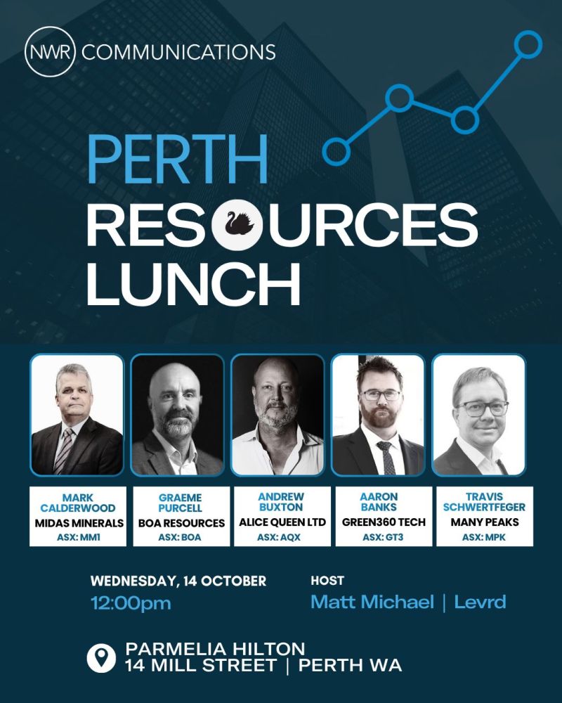 Image for the Tweet beginning: Perth, we’re heading your way!